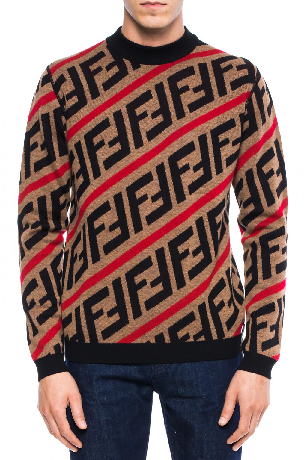 Fendi clearance red jumper